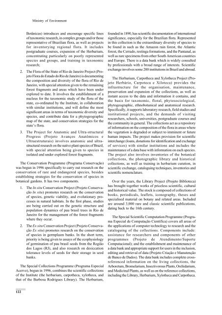 Brazil (Part VIII, English version) - Convention on Biological Diversity