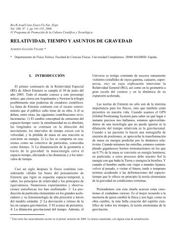 texto completo publicado de la conferencia - Real Academia de ...