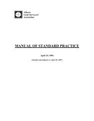 2007.04.28 - The Alberta Land Surveyors