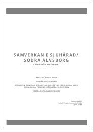 Samverkansprojekt i Sjuhärad/Södra Älvsborg