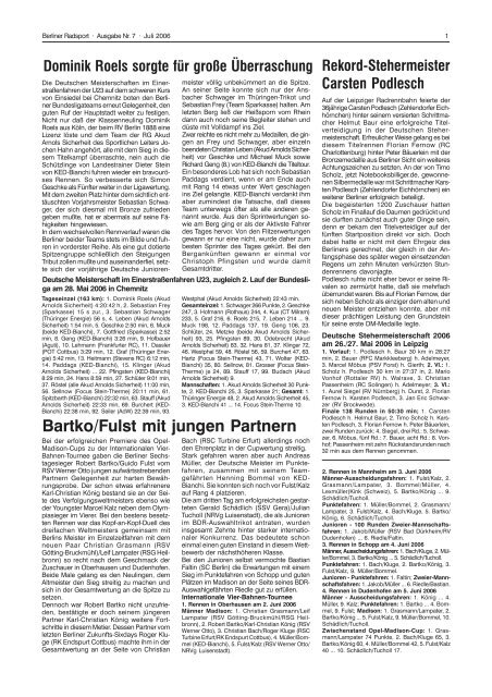Juli 2006 - Berliner Radsport Verband e.V.