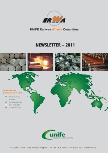 NEWSLETTER â€“ 2011 UNIFE Railway Wheels Committee