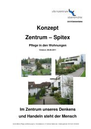 2.4.1 K Zentrum-Spitex - Alterszentrum Obere MÃ¼hle AG