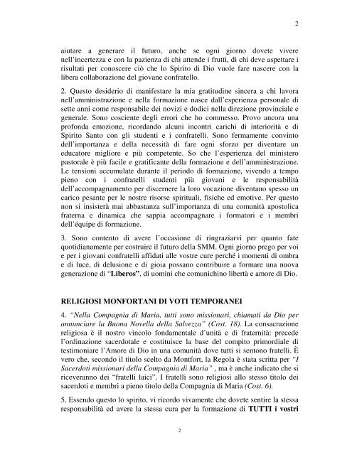 S.G. 02/1998 PROFESSIONE TEMPORANEA E ... - Monfortani.it