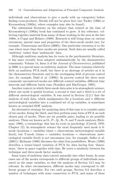 Jolliffe I. Principal Component Analysis (2ed., Springer, 2002)(518s)