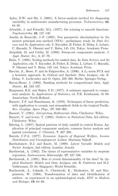 Jolliffe I. Principal Component Analysis (2ed., Springer, 2002)(518s)