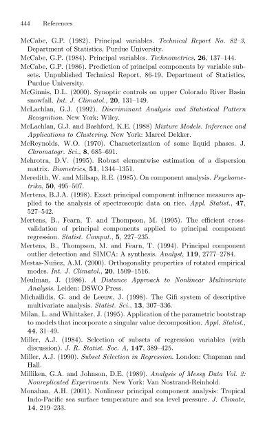 Jolliffe I. Principal Component Analysis (2ed., Springer, 2002)(518s)