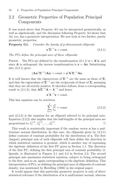 Jolliffe I. Principal Component Analysis (2ed., Springer, 2002)(518s)