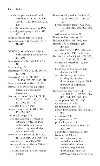 Jolliffe I. Principal Component Analysis (2ed., Springer, 2002)(518s)