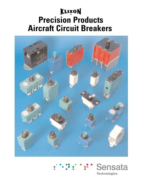 Precision Products Aircraft Circuit Breakers - Sensata