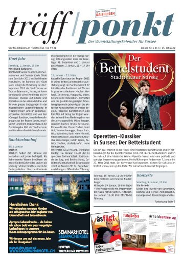 Operetten-Klassiker in Sursee: Der Bettelstudent