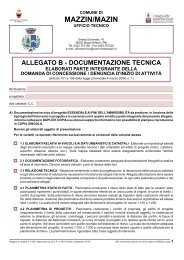 Allegato B - Documentazione tecnica - Comun General de Fascia