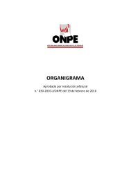 ORGANIGRAMA - ONPE