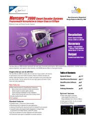 Data Sheet - MicroE Systems