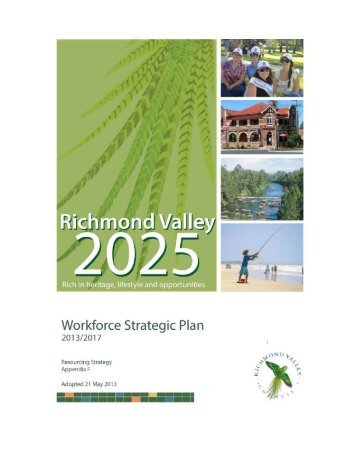 Workforce Strategic Plan - Richmond Valley Council - NSW ...