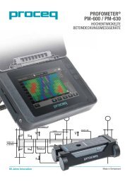 PROFOMETER® PM-600 / PM-630 - Proceq