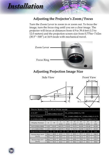 User Controls - Lampe-videoprojecteur.info