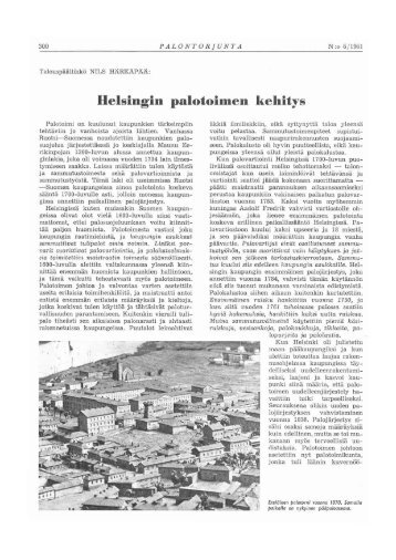 Palontorjunta 6/1961 - Pelastustieto