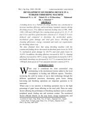 Full Text - Misr Journal Of Agricultural Engineering (MJAE)