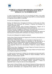 Page 1 INFORME DE LA VISITA DE FAMILIARIZACION A LOS ...