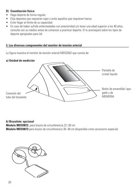 10. Especificaciones tÃ©cnicas Peso: 265 g (pilas incluidas ...