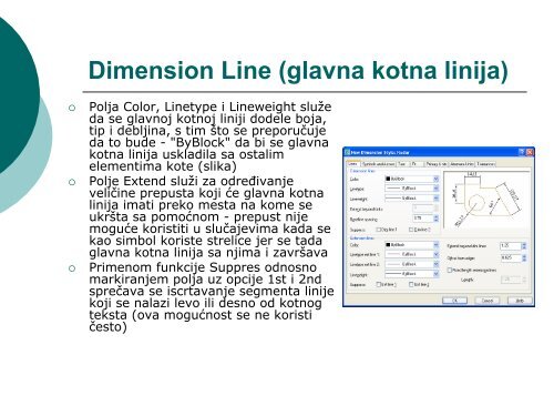 INFORMATIKA II AutoCAD 7. deo