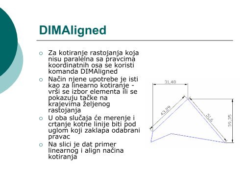 INFORMATIKA II AutoCAD 7. deo