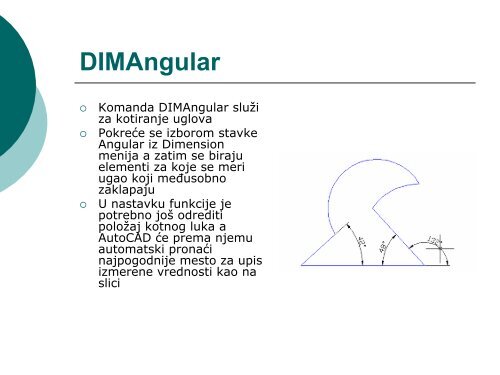 INFORMATIKA II AutoCAD 7. deo