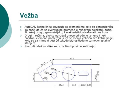 INFORMATIKA II AutoCAD 7. deo