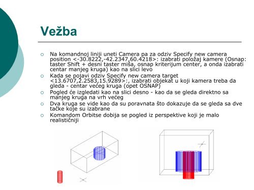 INFORMATIKA II AutoCAD 7. deo