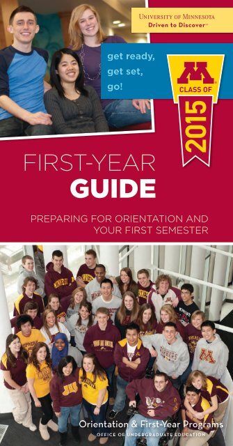 view it now as a PDF on our website - Orientation and First-Year ...