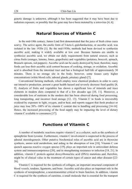 Handbook of Vitamin C Research