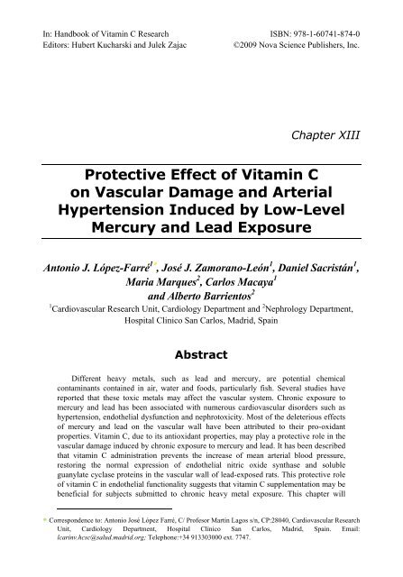 Handbook of Vitamin C Research