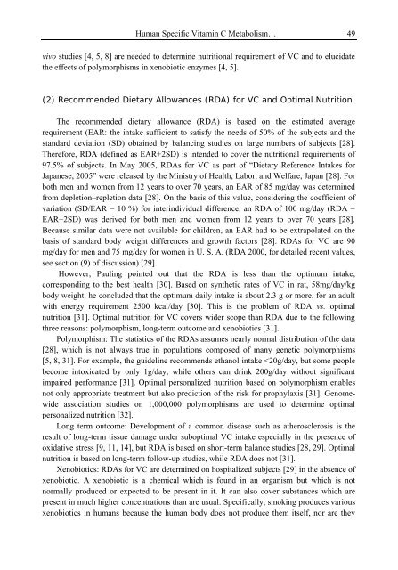 Handbook of Vitamin C Research