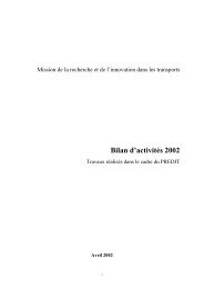 Bilan d'activités 2002 - Portail documentaire du Ministère de l'Ecologie