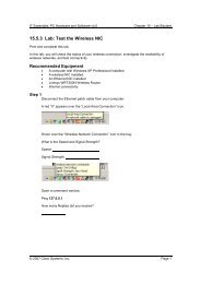 15.5.3 Lab: Test the Wireless NIC