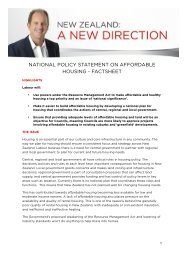 NATIONAL POLICY STATEMENT ON AFFORDABLE HOUSING ...