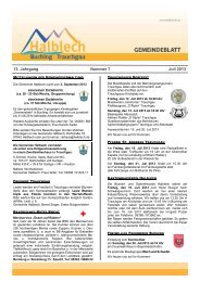 Publikation Juli 2013.pub - in der Gemeinde Halblech