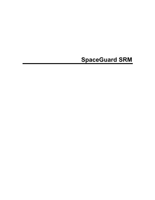 SpaceGuard SRM - Tools4Ever.com
