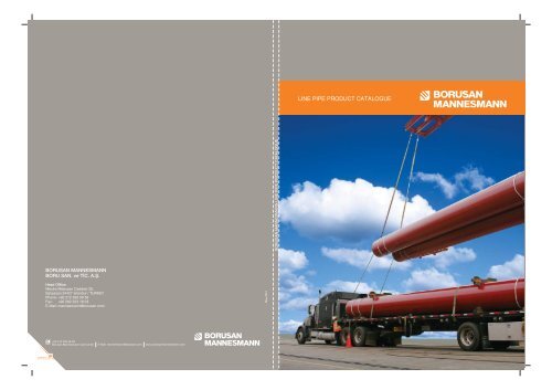 Line Pipe Product Catalogue - Borusan Mannesmann