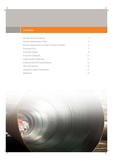 Line Pipe Product Catalogue - Borusan Mannesmann