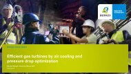 Efficient gas turbines by air cooling and pressure drop ... - Bilfinger