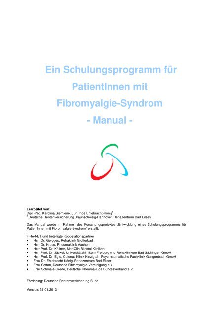 Manual Forschungsportal Der Deutschen Rentenversicherung