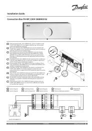 Installation Guide Connection Box FH-WC 230V ... - Danfoss.com