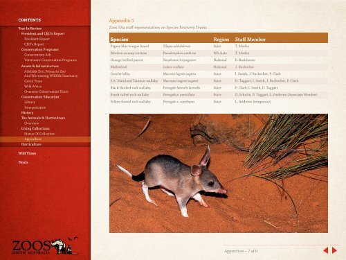 2010 - 2011 Annual Report - Zoos South Australia