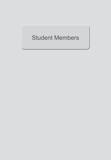 Student Members