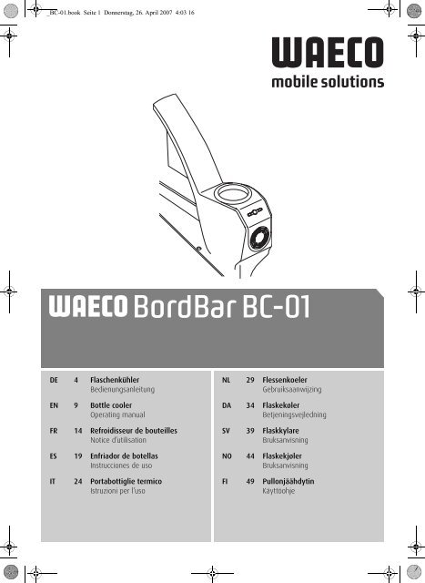 BordBar BC-01 - Waeco