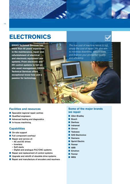 ERIKS Technical Services - Eriks UK