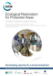 Ecological Restoration Restoration for Protected Areas - Desert ...