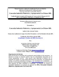 Concesión Industria Maderera y Agropecuaria Los Primos SRL ...